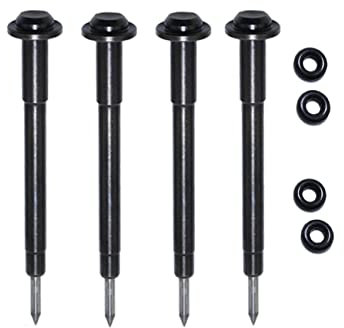 TOABLEVEL Air Scribe Pen Pneumatischer Gravierstift Präzisionsspitze 8 mm Betonstecher Mini DIY Bleistift Für Glas Keramik Metall Schmuck Holz Stein Gravur Werkzeug Teile 4 Stück