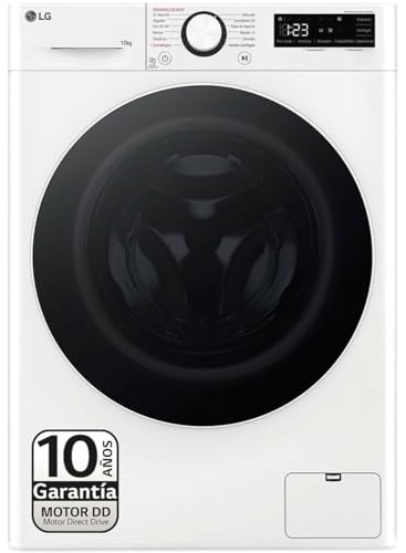 Lavadora LG F4WR6010A0W 60 cm 1400 rpm 10 kg