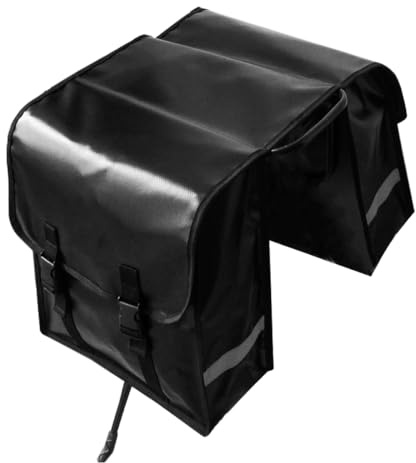 ZONADAH Bicycle Pannier Bag Waterproof Rear Rack Bag Double Pack