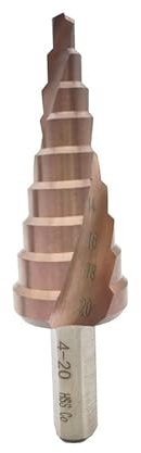 1/3 Pezzi 4-32mm 5% M35 Set Di Punte Da Trapano Passo Conico HSS-CO Kit Di Punte Da Trapano HSS Spirale Con Scanalatura A Triangolo Con Gambo for Ferro In Acciaio Inossidabile