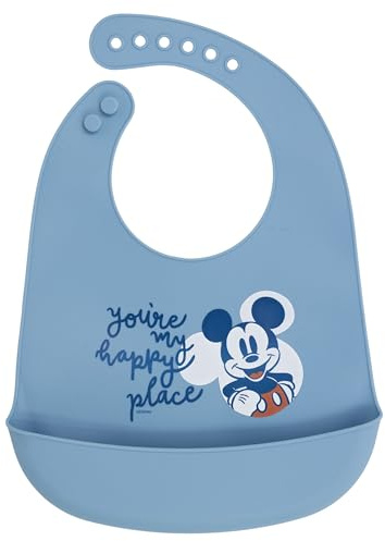 Silikon-Lätzchen Mickey Mouse Full of Smiles