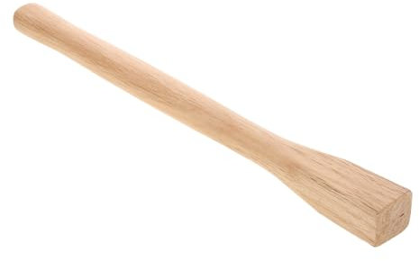 OFFSCH Wooden Hoe Handle Replacement 14.56 Inch Sturdy Wood Handle for Garden Tool Replacement and Lawn Care with Comfortable Grip Suitable for Most Garden Hoes