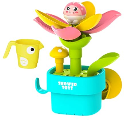 Badewasser-Spielset: Spielzeug zum Gießen von bunten Blumen, Aktivitätsspiel für Kinder, lustiges Dusch-Set für Kinder, Lernspielzeug'