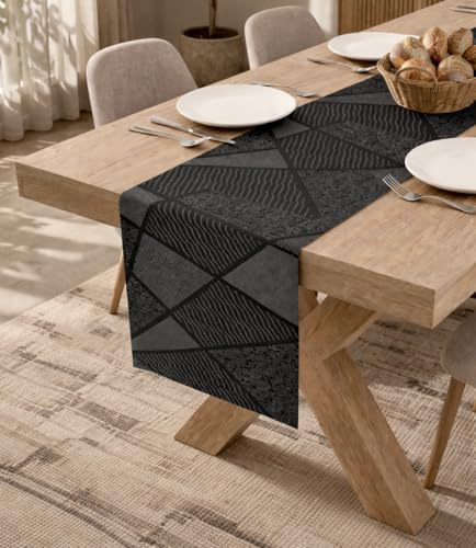 IPEA Runner da Tavola in PVC misura 180 x 30 cm - DESIGN MODERNO - Tovaglietta Rettangolare Lunga per Tavolo, Mobili, Decorazione in Sala da Pranzo e Cucina - Per Cena e Feste - Centro Tavola
