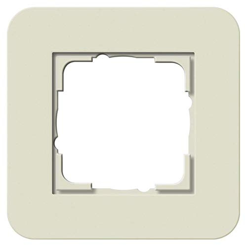 Gira 0211427 Abdeckrahmen E3 1-Fach, Sand/anthrazit