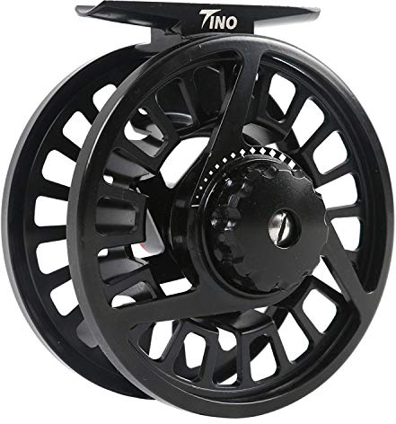 MAXIMUMCATCH Tino Fliegenrolle, Groß Arbor Trout Fliegenfischen Rolle und Angelrolle mit Schnüre in 5/6, 7/8wt (Tino Rolle, 7/8 wt)