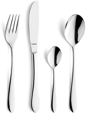AMEFA Sonate Besteck Set | 32-teilig | Besteckset für 8 Personen | Edelstahl Rostfrei | Spülmaschinenfest | Tafelbesteck