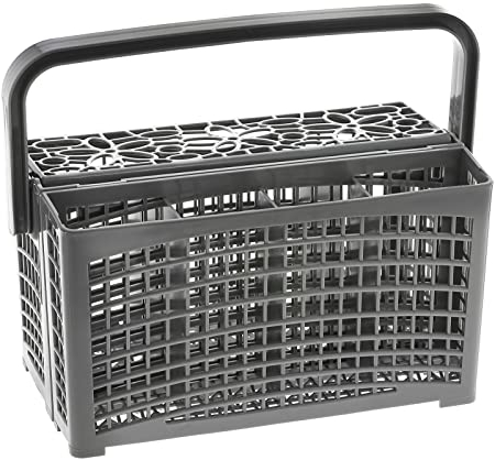 Masterpart Universal Dishwasher Cutlery Basket Cage Lid & Removable Handle compatible with Bosch, Neff, Siemens Dishwashers (235 x 242 x 130mm)