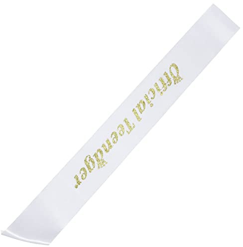 Gadpiparty Schärpe Zum Geburtstag Für Teenager Party-dekor Und Geschenkidee Aus Hochwertigem Material Mit Buchstabendruck-design Für Besondere Fotos