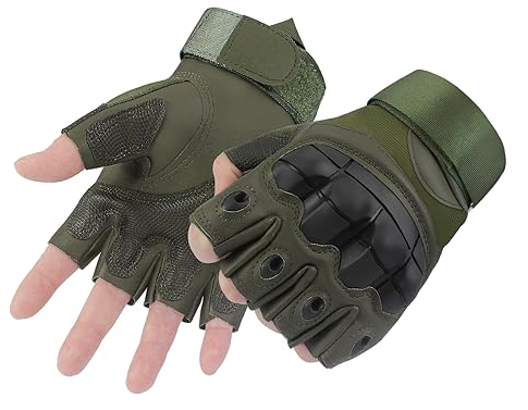 gzerma Motorrad Handschuhe Herren, Taktischehandschuhe Touchscreen Militär Einsatzhandschuhe Atmungsaktiv Fahrradhandschuhe für Wandern,Jagen,Airsoft,Militär,Paintball