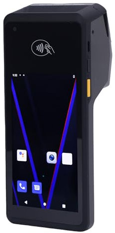 Android 11 Streckkodsscanner Handhållen Mobil Dator, 5 Tums Pekskärm Data Terminal Mobil Dator, 4G 5G WiFi 1D/2D/QR Inventory Scanner