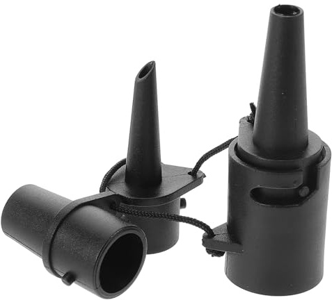 JOINPAYA Air Mattress Adapter Nozzle Replacement for Inflatable Bed Pump Compact Portable Air Pump Connector for Quick Inflation of Beds and Inflatables 2.17X1.18X0.98In