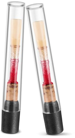 COMPUKAS 2 Stück Robuste Oboenrohre aus Bambus für Oboe mit Kleinem Gewicht und Konzentriertem Klang für Auftrittssituationen Zufällige Farbe