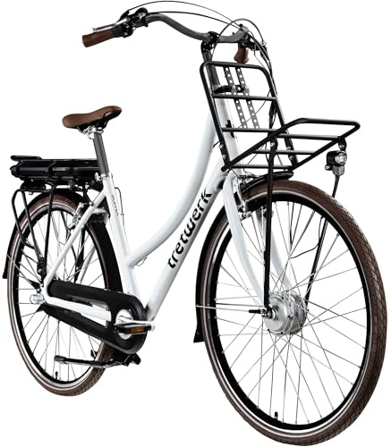 Tretwerk Sophia E Bike Retro Citybike Damen 28 Pedelec Bluetooth