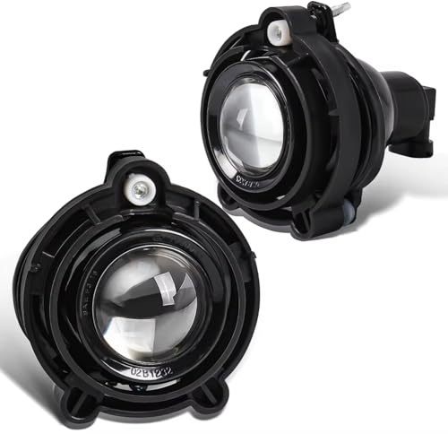 Car front fog lights, Front Foglamp Assembly, For Buick, For Allure 2008 2009, For Rainier 2004 2005 2006 2007 Car Front Headlight Bumper Fog Light Assembly Driving Fog Lamp