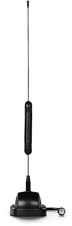 Hama Innenantenne DVB-T/DVB-T2 (15 Leistung, aktive Verstärkung, auch im Auto oder im Wohnwagen verwendbar) schwarz