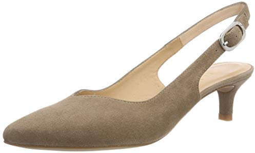 Unisa Femme Joplin_KS Escarpins Bout Ouvert, Gris (Funghi Funghi), 36 EU