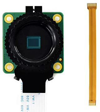 Waveshare Raspberry Pi Camera 12.3MP IMX477 Sensor Supports C- and CS-Mount Lenses…