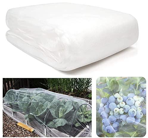 Filet de Protection des légumes,Filet de Anti Insectes/Oiseaux Moustique en Potager,5x10m Filet D'anti-Insectes en Maille Tunnel Filet,pour Protection Plantes,Graines,Fleurs et Fruits