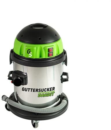 Gutter Sucker Bandit, Gutter Vacuum-Vacuum ONLY. New, Silver