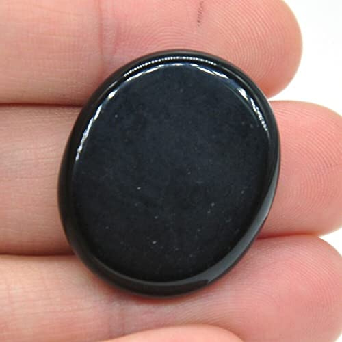 25x23mm piedra preciosa natural cristales minerales palma gema, obsidiana negra