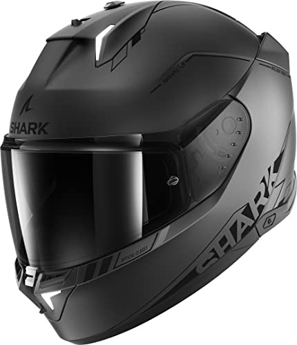 Shark, Integraler Motorradhelm SKWAL i3 BLANK SP Grey / Black AKS, XL