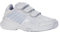 K-Swiss Performance Court Express Strap Omni Tennis Shoe, White/Heather/Peach Fuzz, 33.5 EU