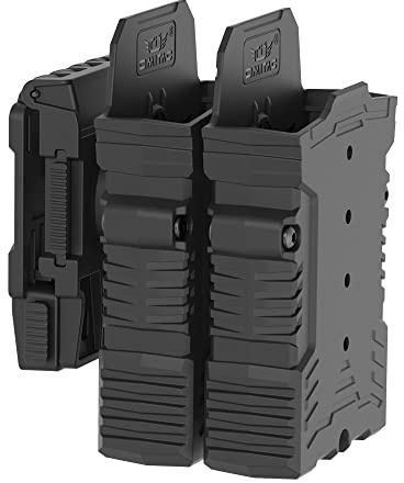 360-Grad-Drehung Double AR15 Zeitschriftentasche 5,56 mm für AR15/M16/M4 Doppel-Batterieetui 3,8 cm bis 5,1 cm