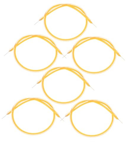 Housoutil 6pcs Led Filament Parts Flexible Soft Filament Led Lamp Parts for Light Fixture Replacement
