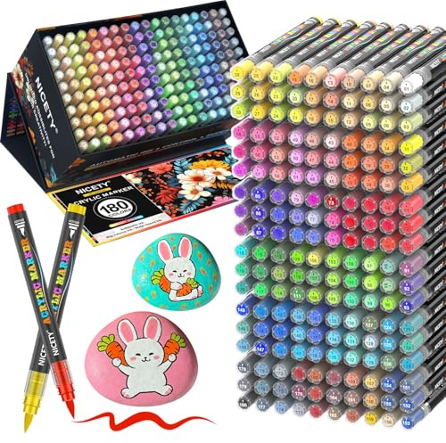 NICETY Feutres Acryliques Set 180su (180A)