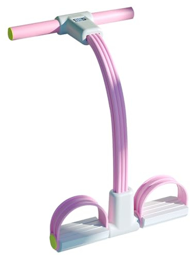 Bandes De Résistance Fitness - Rechargeable 6 Tubes Élastiques pour Pédale De Yoga, Compteur De Tension De Pédale, pour Abdominaux, Débutantes Et Musculation des Bras & Jambes