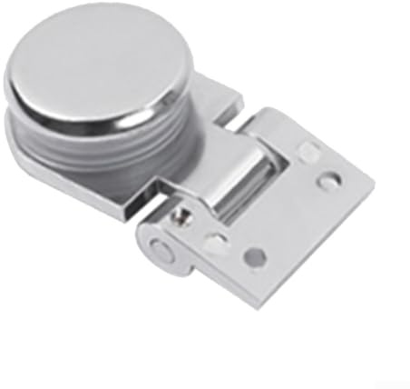 Charnière de porte en verre sans cadre avec rotation à 180 degrés en alliage de zinc pour plus de stabilité et d'esthétique moderne (A)