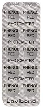 100 Ph Red Lovibond Swimming Pool Test Tablets