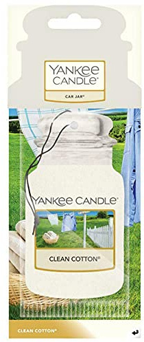 Yankee Candle Désodorisant pour voiture Clean Cotton