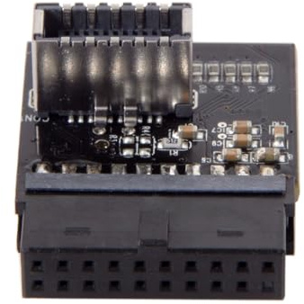 chenyang Motherboard 20Pin auf USB 3.1 Typ E Frontpanel Sockel Konverter Adapter mit Chip