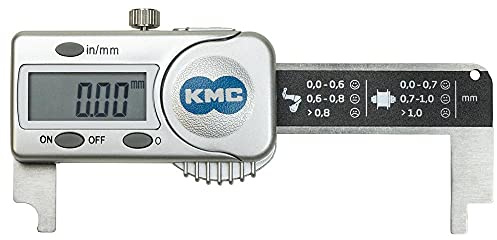 KMC Digitaler Kettenprüfer, Schwarz/Silber