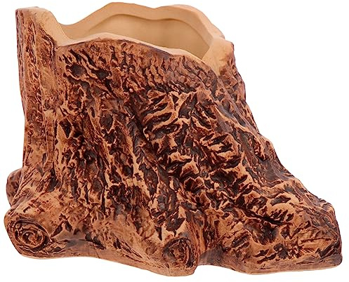 Toddmomy Pot De Fleurs Céramique pour Succulentes Jardinière Décorative pour Intérieur Et Extérieur Pot De Plantes Créatif pour Bureau Et Maison