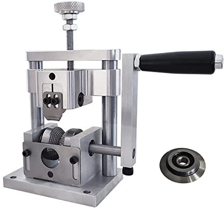 Macchina spelafili manuale portatile con manovella in rame/trapano spelafili per uso domestico Costruzione in alluminio, facile da usare