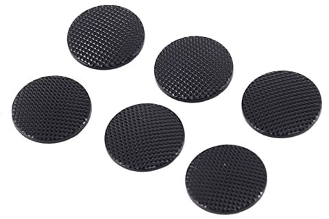 Lorrgasw 6pcs Joystick analogico Stick Sostituzione Pulsante Cappuccio per PSP 1000 Nera
