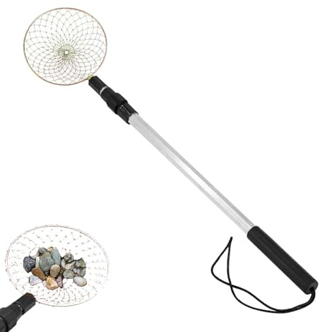 Setaccio per sabbia da spiaggia, setaccio a denti di squalo per spiaggia, paletta retrattile per spiaggia, setaccio da spiaggia per raccogliere conchiglie, setaccio per denti di squalo, giocattoli da