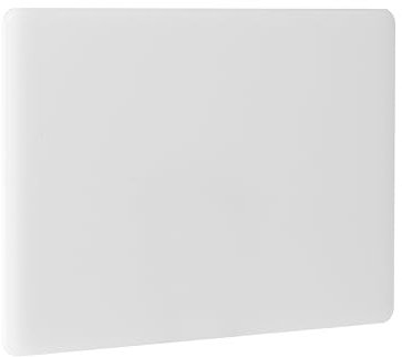 HENDI Planche à découper, HACCP, les deux côtés sont lisses et utilisables, minimise l'émoussement des couteaux, 600x400x(H)15mm, plastique LPDE, blanc
