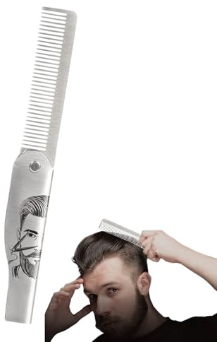 Skägg Vikbar Portabel För Rakning | VårdOch Mustaschborste För Skäggvård Daglig Användning för Pappa Pojkvän vid Resa Hemma Barbershop Kontor och Pendling