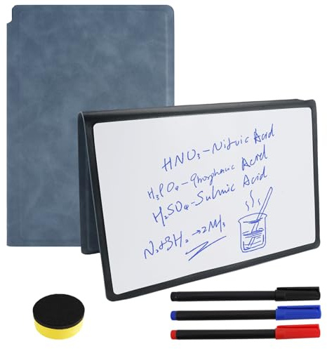 A5 Tableau Blanc Effacable Portable, Réutilisés Livres Tableau Memo