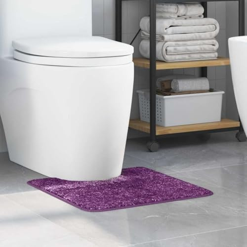 Genérico Estera de baño Morado 50 x 50 cm Polipropileno,Casa y jardín,Accesorios para el baño,Alfombras y esterillas de baño,Violeta,0.35 KG,4019822