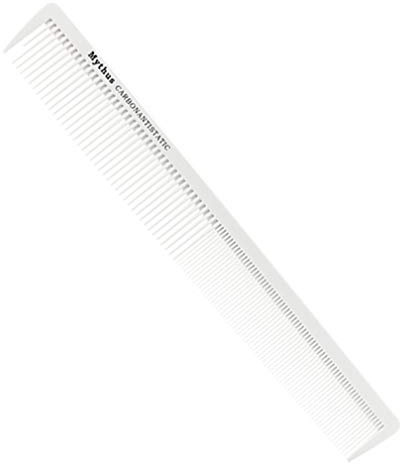 Beito Serie Antistatico Pettine Bianco per Parrucchieri termoresistente Lunga Barbiere Il Taglio dei Capelli Pettine con Disegno del Gancio
