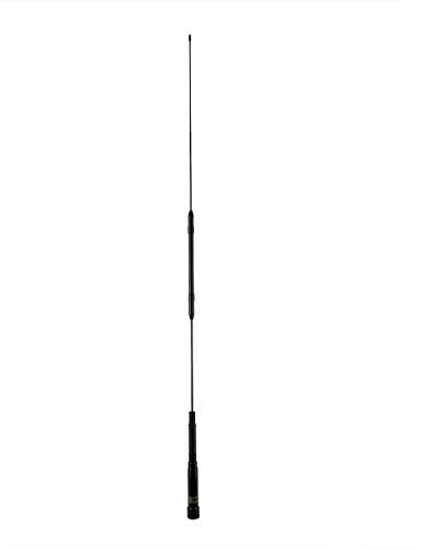 Retevis MA03 Walkie Talkie Antena 144/430 Band Dual VHF/UHF 100W 5dBi Antena Móvil de Radio Coche con Conector SL16-J 4KM Compatible con Retevis RT90 RT9000D RT95 RT98 (1 Pacs)