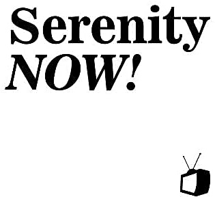 Artery8 Serenity Now! Frank George Costanza Funny TV Comedy Art Print Canvas Premium Wall Decor Poster Mural Lustig Komödie Wand Deko