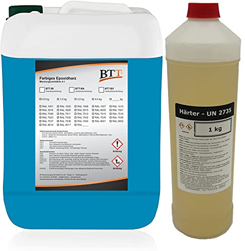 BTT-BP 2k Beschichtung für den Pool Poolfarbe Schwimmbadfarbe Ral 5012 15kg