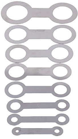SPYMINNPOO Saxophon-Pad-Reparatur, leichtes Metall 8-Teiliges Set fr Musiker und Wartungszwecke