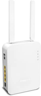 DrayTek Vigor 2766ax Ethernet Router, Wireless WiFi 6 AX3000, Failover, VPN, G.Fast/VDSL and ADSL2+, OFDMA, Ideal For Small Business